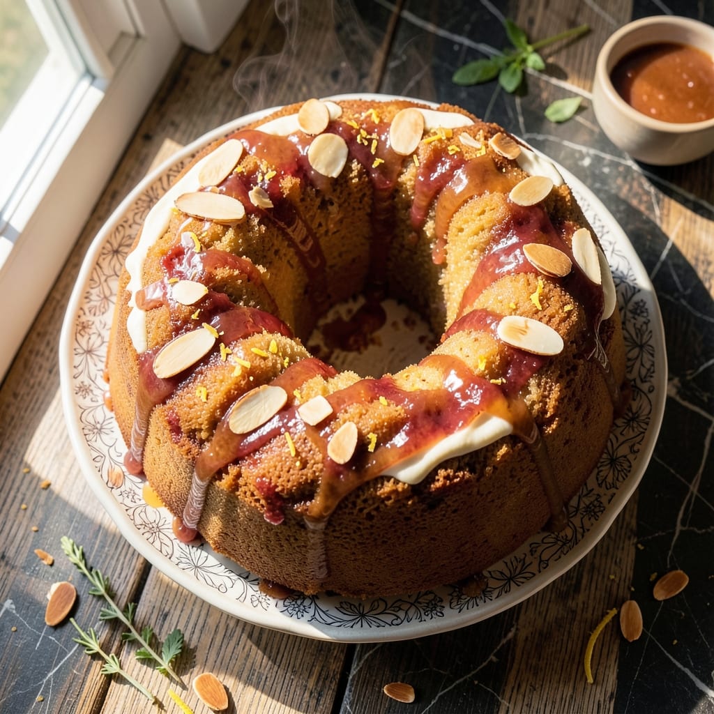 Apricot Bundt Cake Recipe: Zesty Citrus Swirl and Caramelized Top