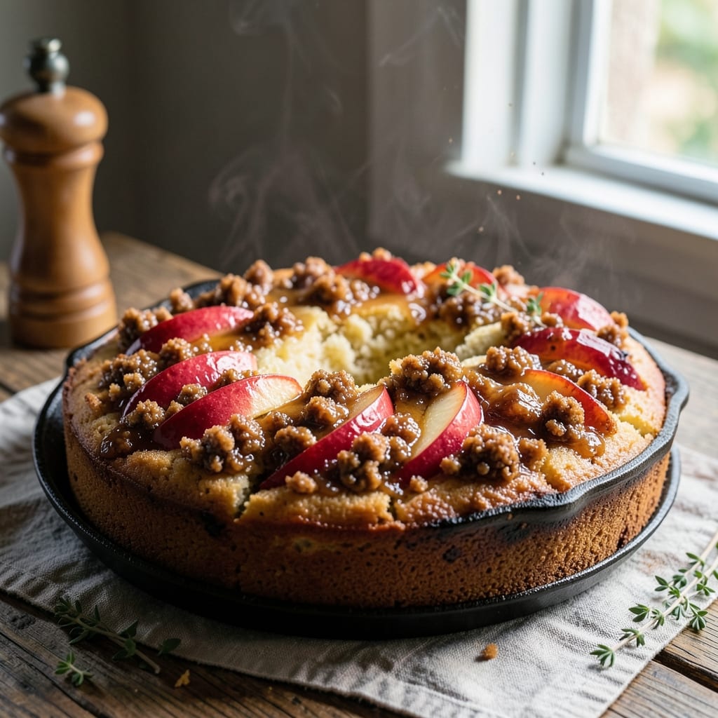 Apple Buckle Cake Recipe: Spiced Apple Layers With Crunchy Streusel Crown