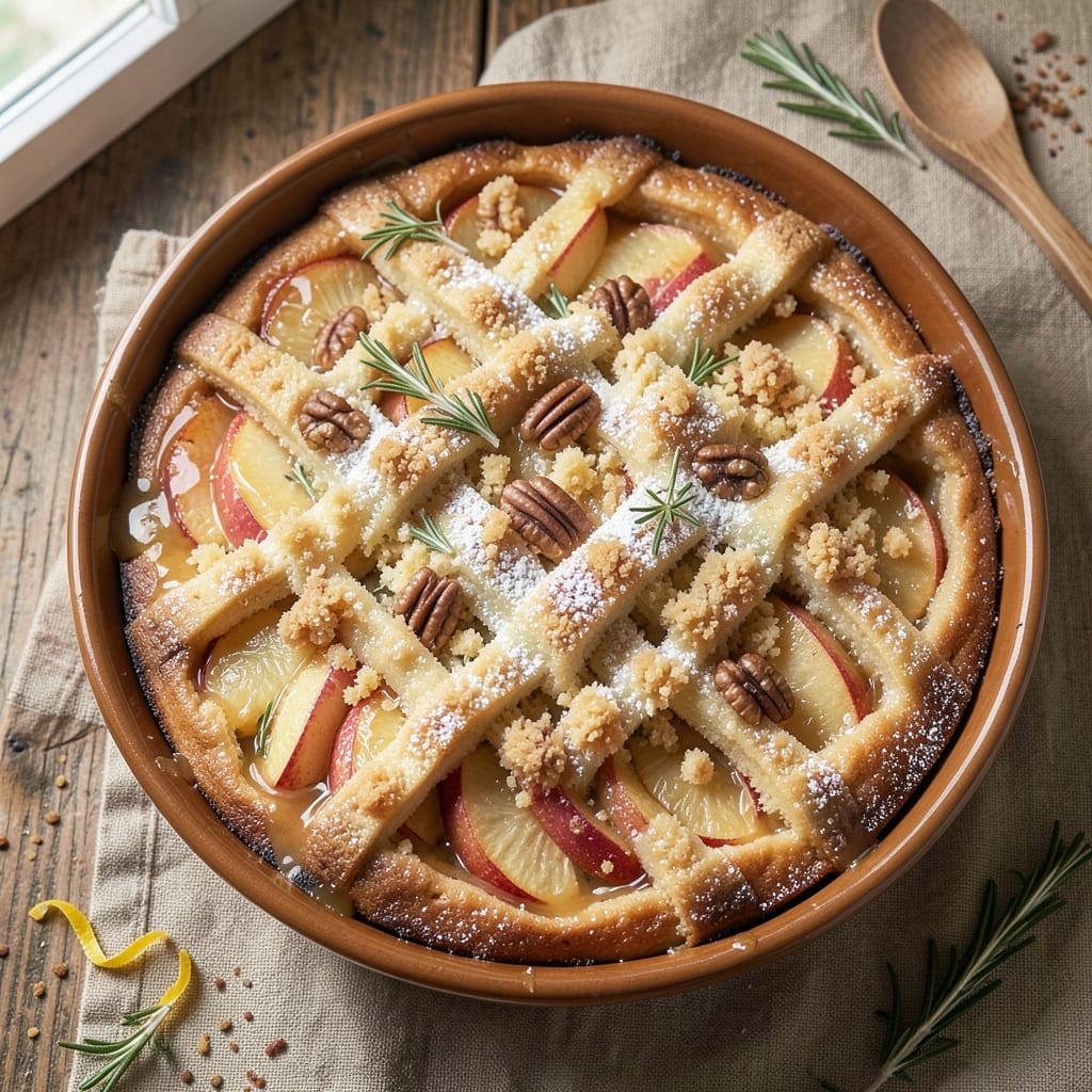 Anna Olson's Apple Cake Recipe: Caramelized Apple Layers With Crunchy Oat Streusel