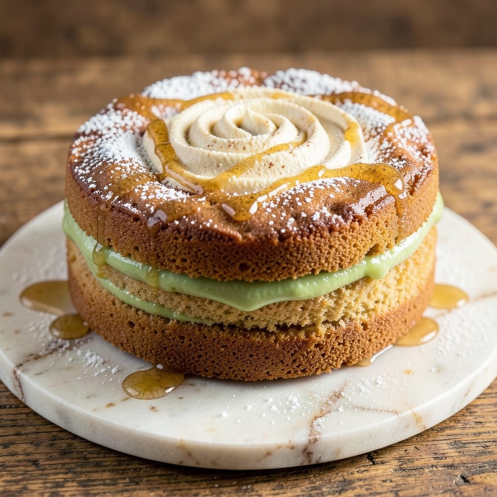 Asian Pound Cake Recipe: Fragrant Pandan and Coconut Butter Swirls