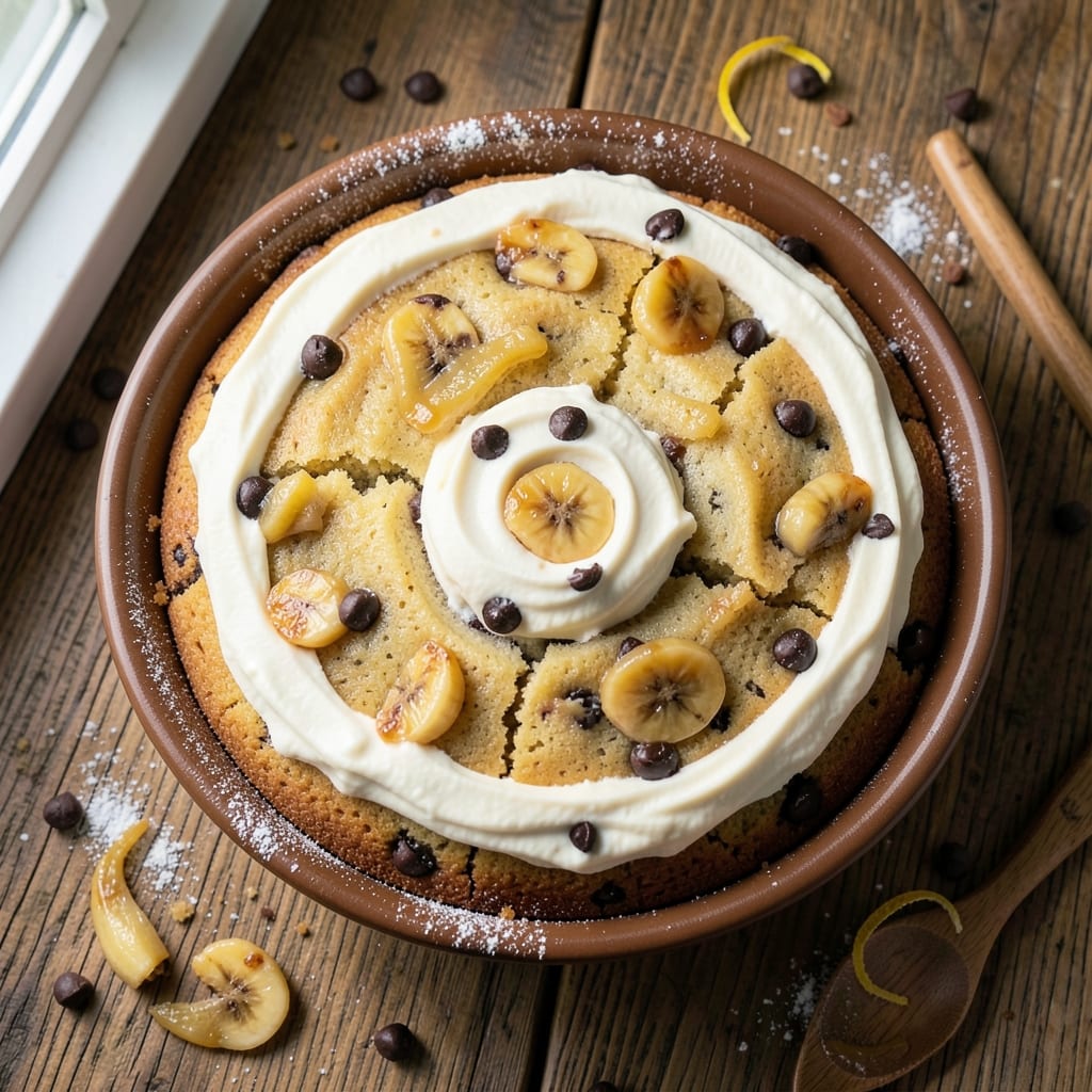 Banana Chocolate Chip Cake Recipe With Sour Cream: Ultra Moist Layers and Fudgy Streusel Top