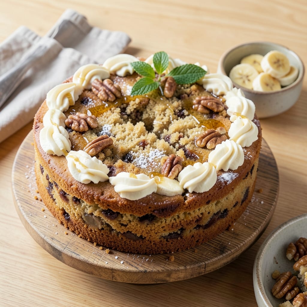 Mary Berry's Banana Cake Recipe: Golden Crust, Moist Layers, No Mix-Up