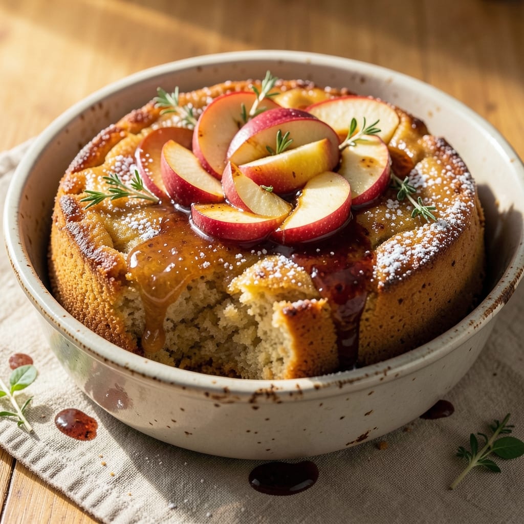 Apple Sticky Pudding Cake Recipe: Spiced Rum-Infused Cake With Caramelized Top