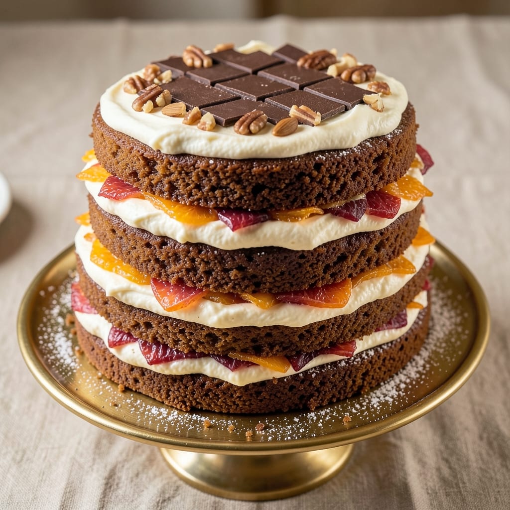 American Christmas Cake Recipe: Old-Fashioned Vanilla Bean Magic