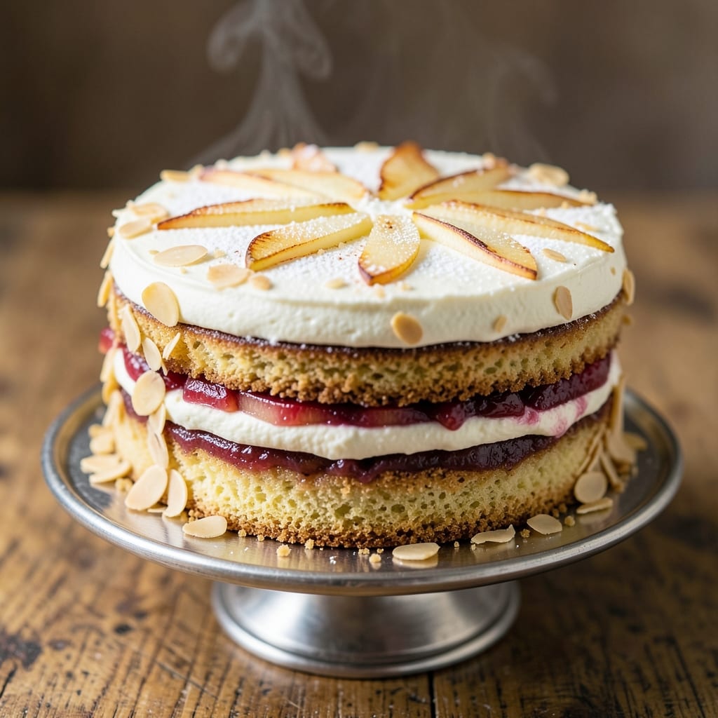Angela Logan's Apple Mortgage Cake Recipe: Streusel Crown That Stays Crunchy After Slicing