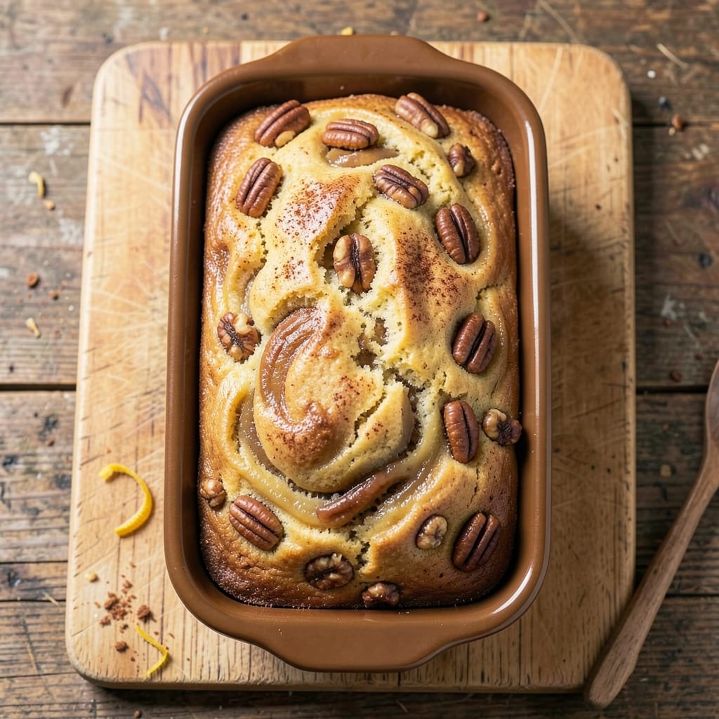 Banana Nut Bread Recipe Made With Yellow Cake Mix: Moist Crumb With Zero Extra Effort