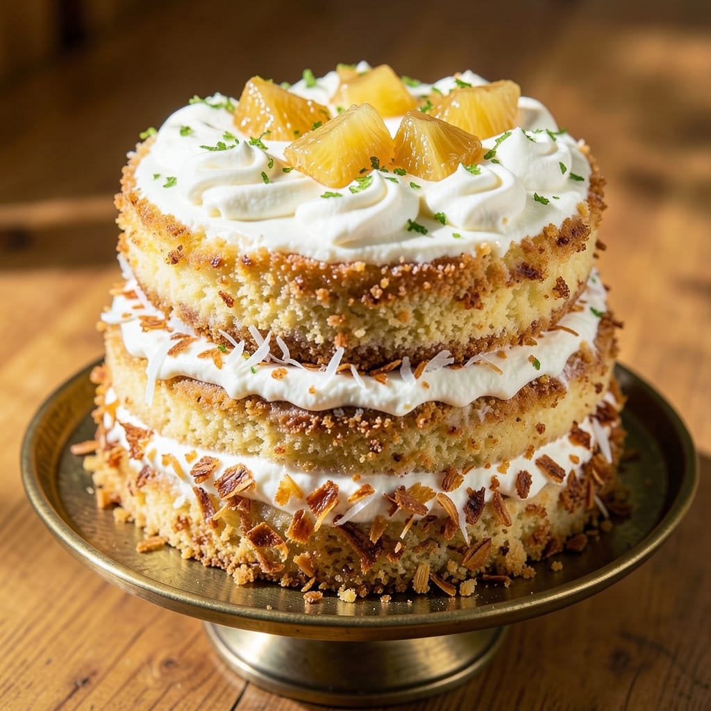 Bahamian Coconut Cake Recipe: Tropical Humidity Locked in Buttery Layers