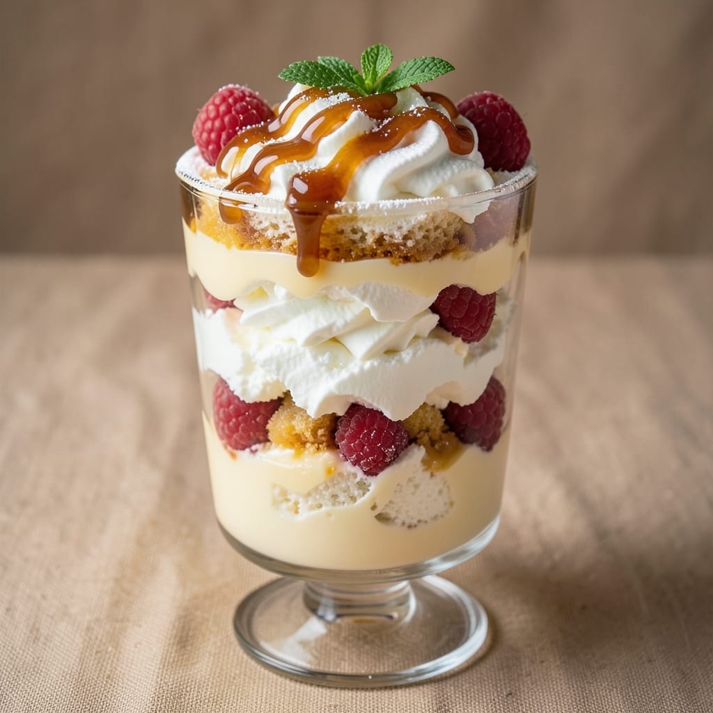 Angel Cake Trifle Recipe: Light-as-Air Layers With Boozy Vanilla Cream