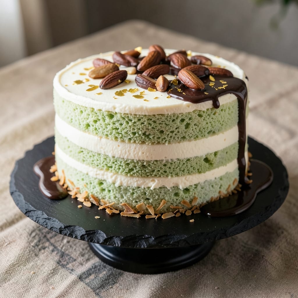 Asian Roll Cake Recipe: Matcha Green Tea Swirls With Silky Mochi Layers