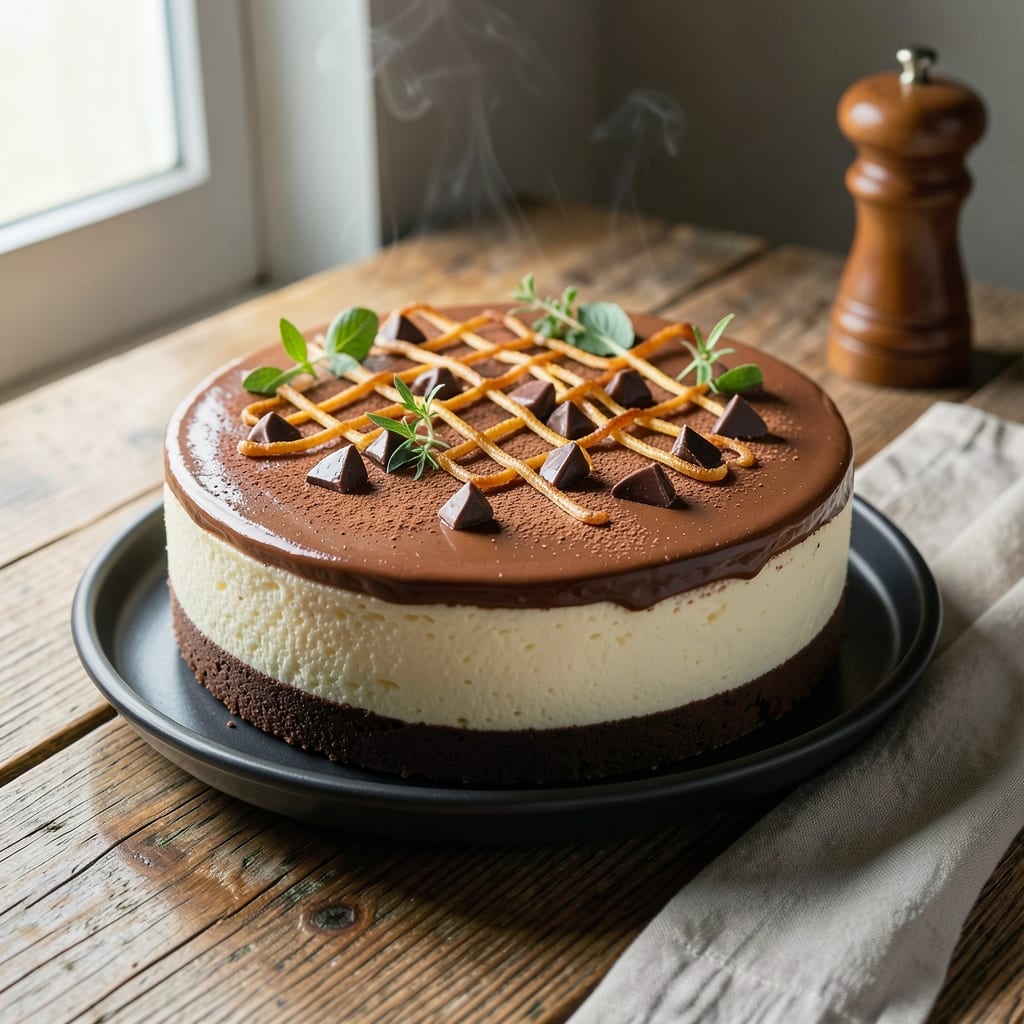 Award-Winning Chocolate Cheesecake Recipe: Velvety Swirls and Crunchy Graham Base