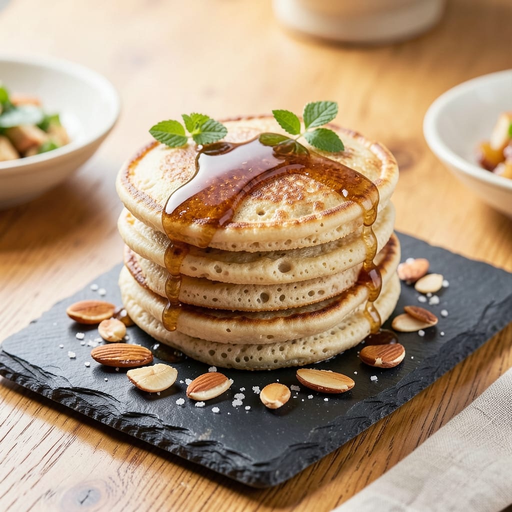 Almond Flour Pancakes Recipe Without Eggs: Fluffy and Binding With Aquafaba Magic