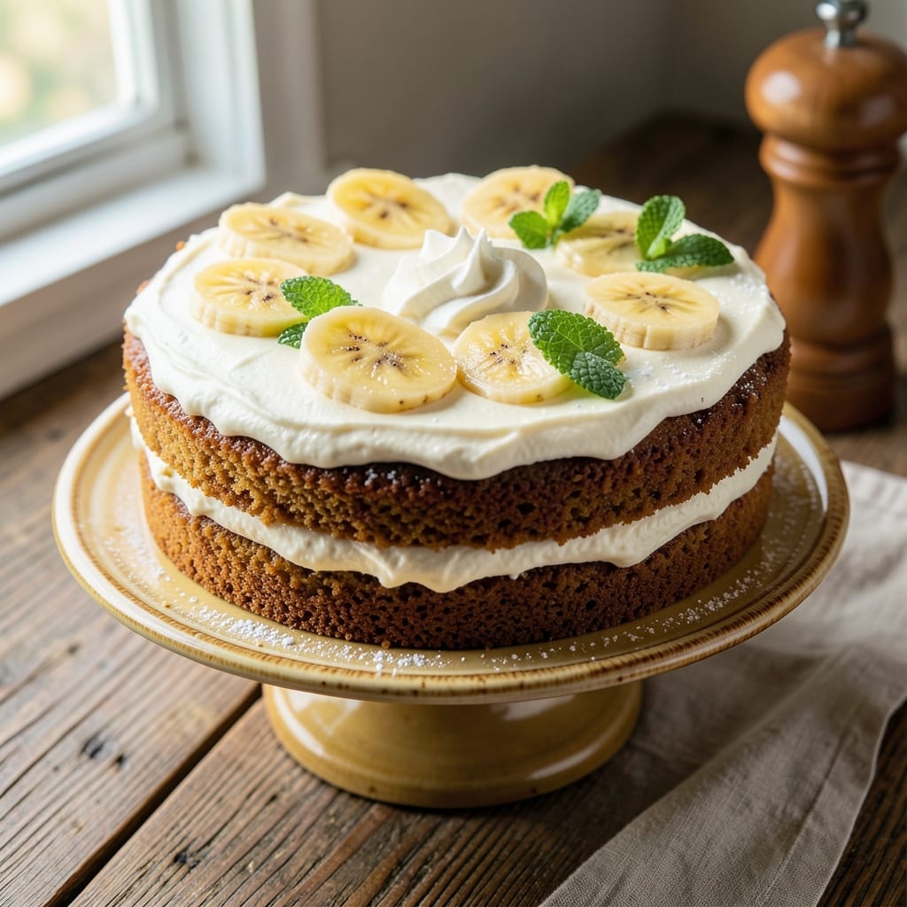 Banana Cake Recipe Without Mixer: One-Bowl Magic With No Electric Help