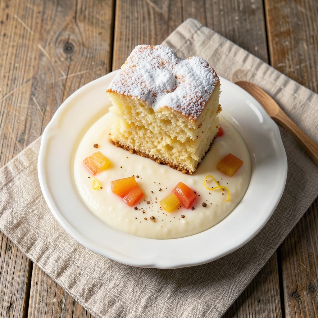 Angel Food Cake Recipe with Pineapple and Vanilla Pudding: Tropical-Light Layers With Creamy Swirl Magic