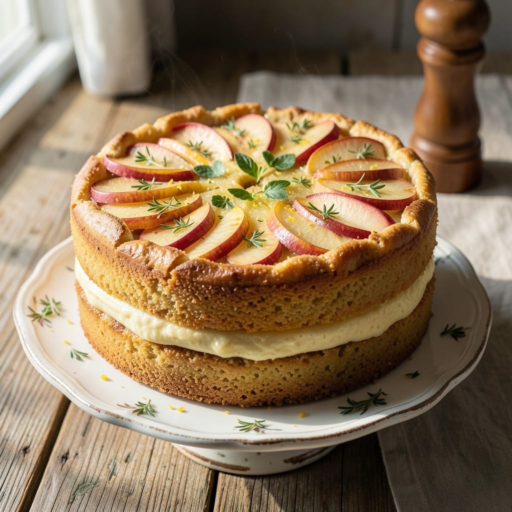 Apple and Lemon Cake Recipe: Zesty Layers With Buttery Streusel Twist