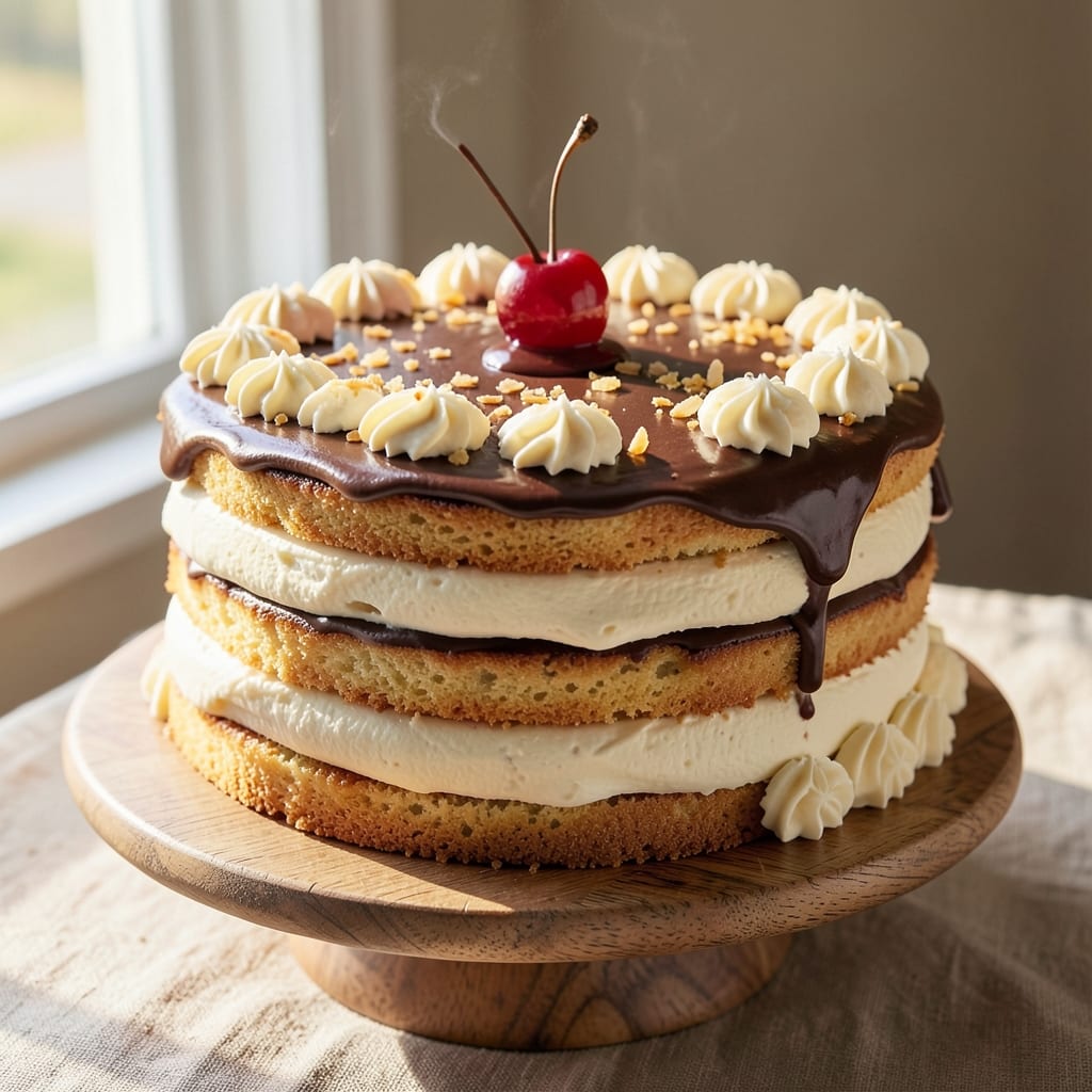 American Birthday Cake Recipe: Vanilla Bean Swirls and Frosting Magic