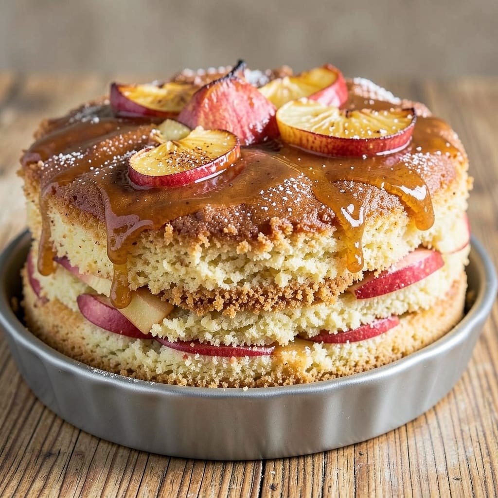 Apple Cake Recipe Natasha's Kitchen: Warm Spice and Buttery Crust Contrast