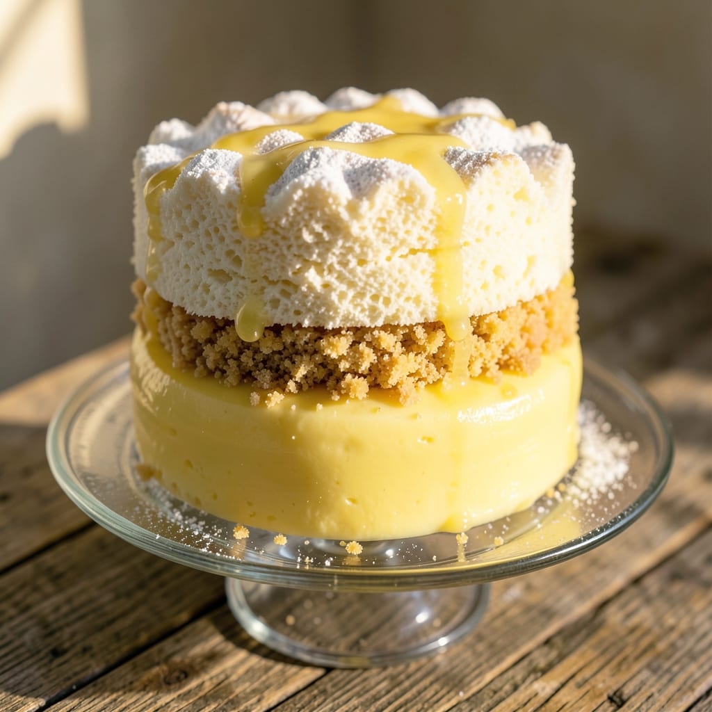 Angel Food Cake Mix and Lemon Pudding Recipe: Light-as-Air Layers with Zesty Citrus Swirl