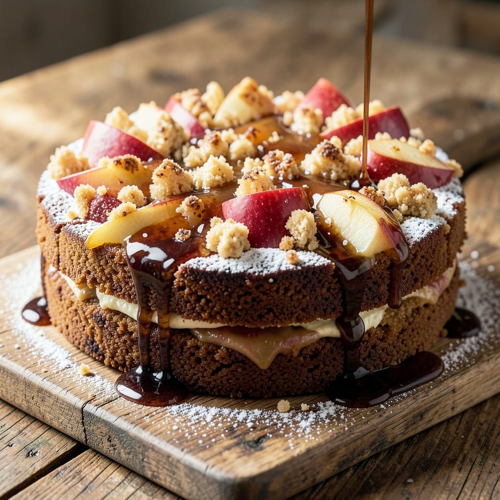 Aunt Tilly's Apple Cake Recipe: Spiced Rum-Infused Moisture With Crunchy Streusel Crown