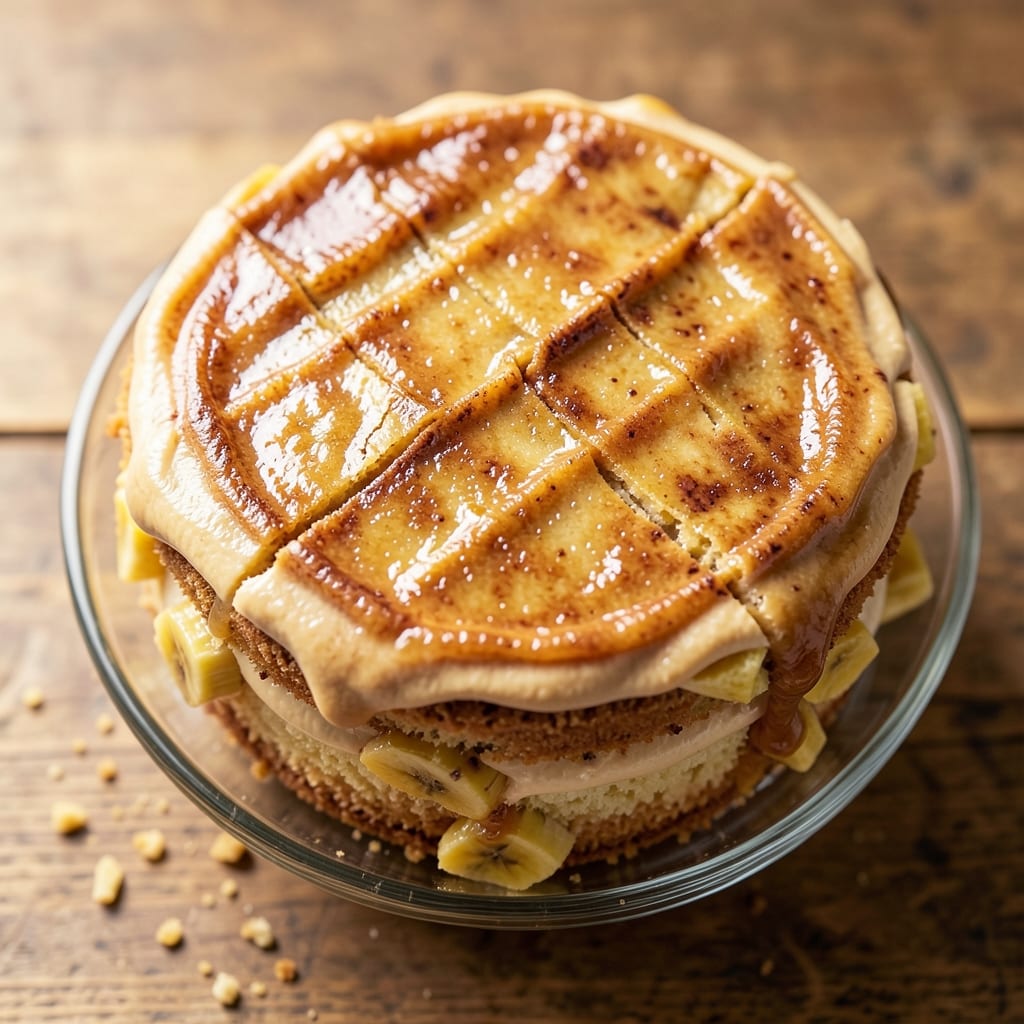 Banana Cake with Penuche Frosting Recipe: Tropical Cream Cheese Magic in One Bowl