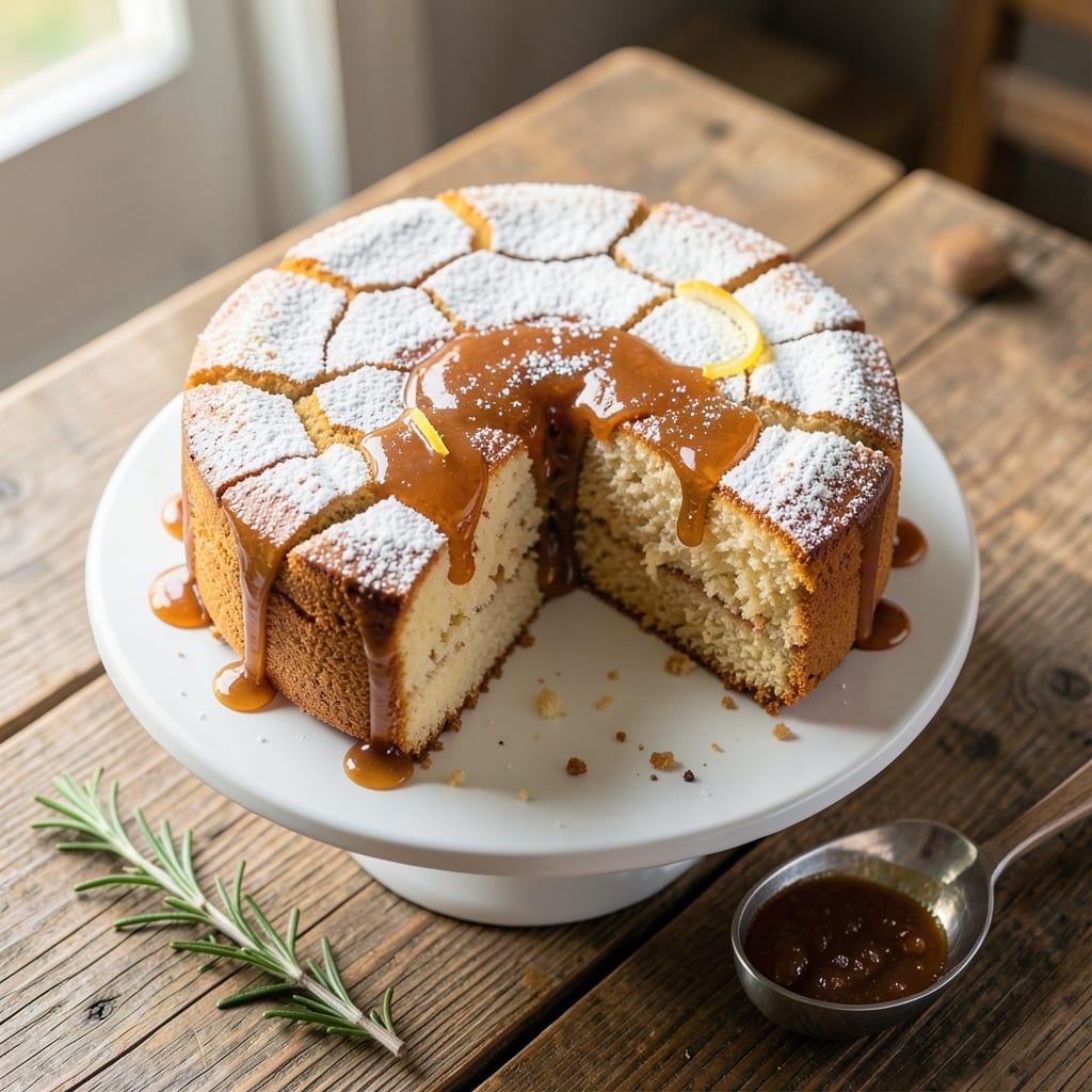 Angelica's Caramel Cake Recipe: Salted Caramel Swirl That Never Crystallizes