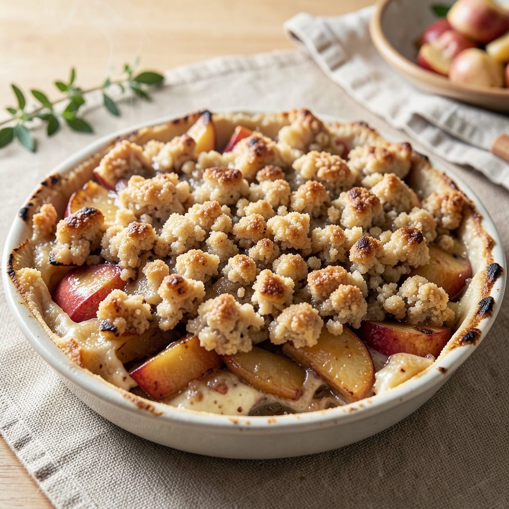 Apple Pie Crumble Cake Recipe: Warm Spice-Packed Layers With Buttery Streusel Twist