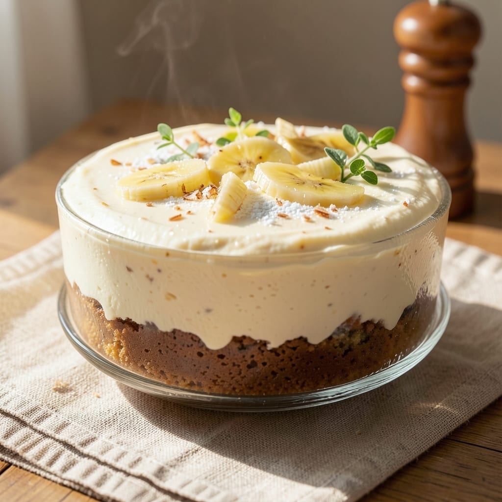 Banana Mousse Cake Filling Recipe: Ultra-Light Swirls Without Separation