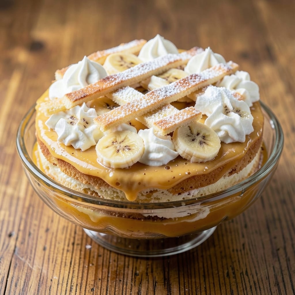 Banana Cream Cake Filling Recipe: Swirled Vanilla Cream Cheese Magic