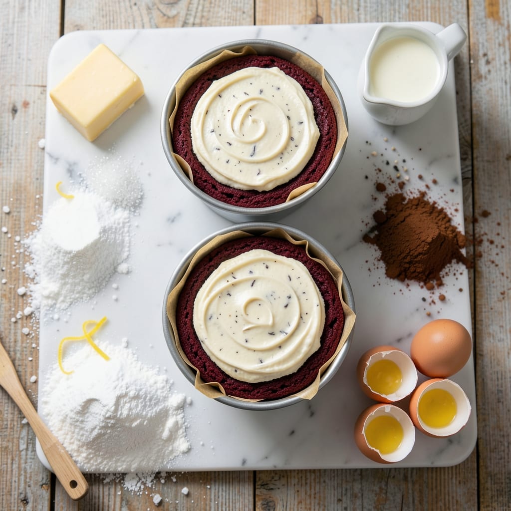 Bakery Red Velvet Cake Recipe: Deep Red Layers With Cream Cheese Frosting