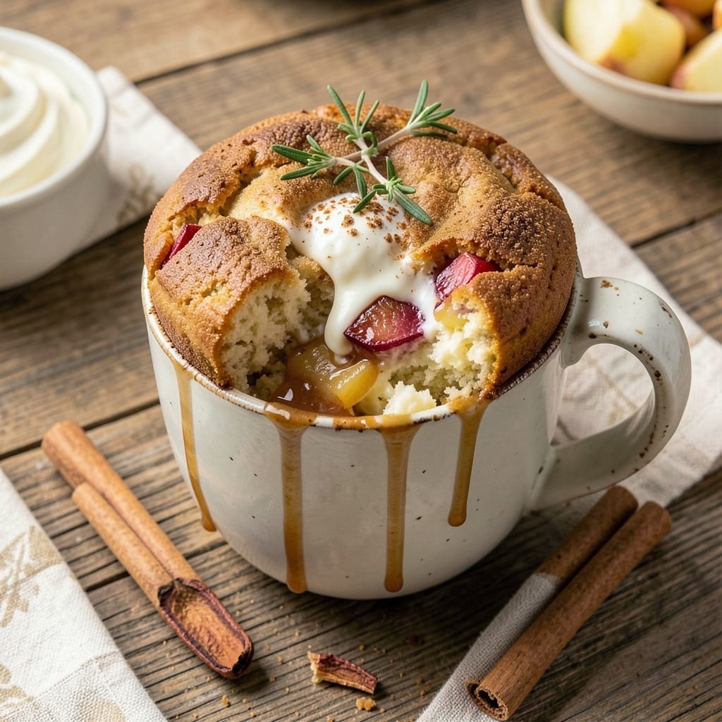 Apple Cinnamon Cottage Cheese Mug Cake Recipe: Single-Serve Warmth With Secret Creaminess