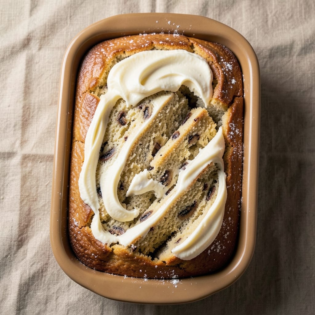 Banana Cream Cheese Pound Cake Recipe: Ultra-Moist Layers with Cream Cheese Swirl