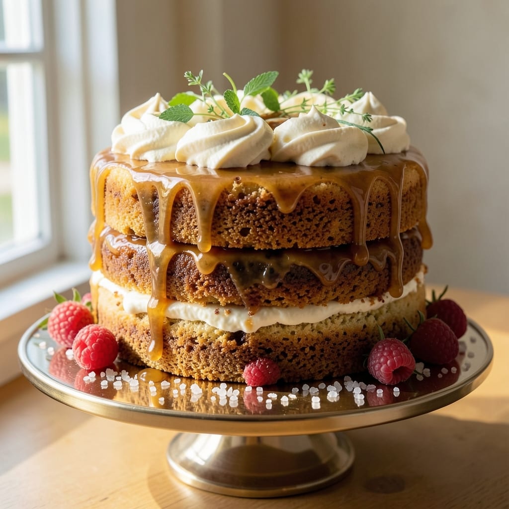 Amazing Caramel Cake Recipe: Molten Center That Never Crystallizes
