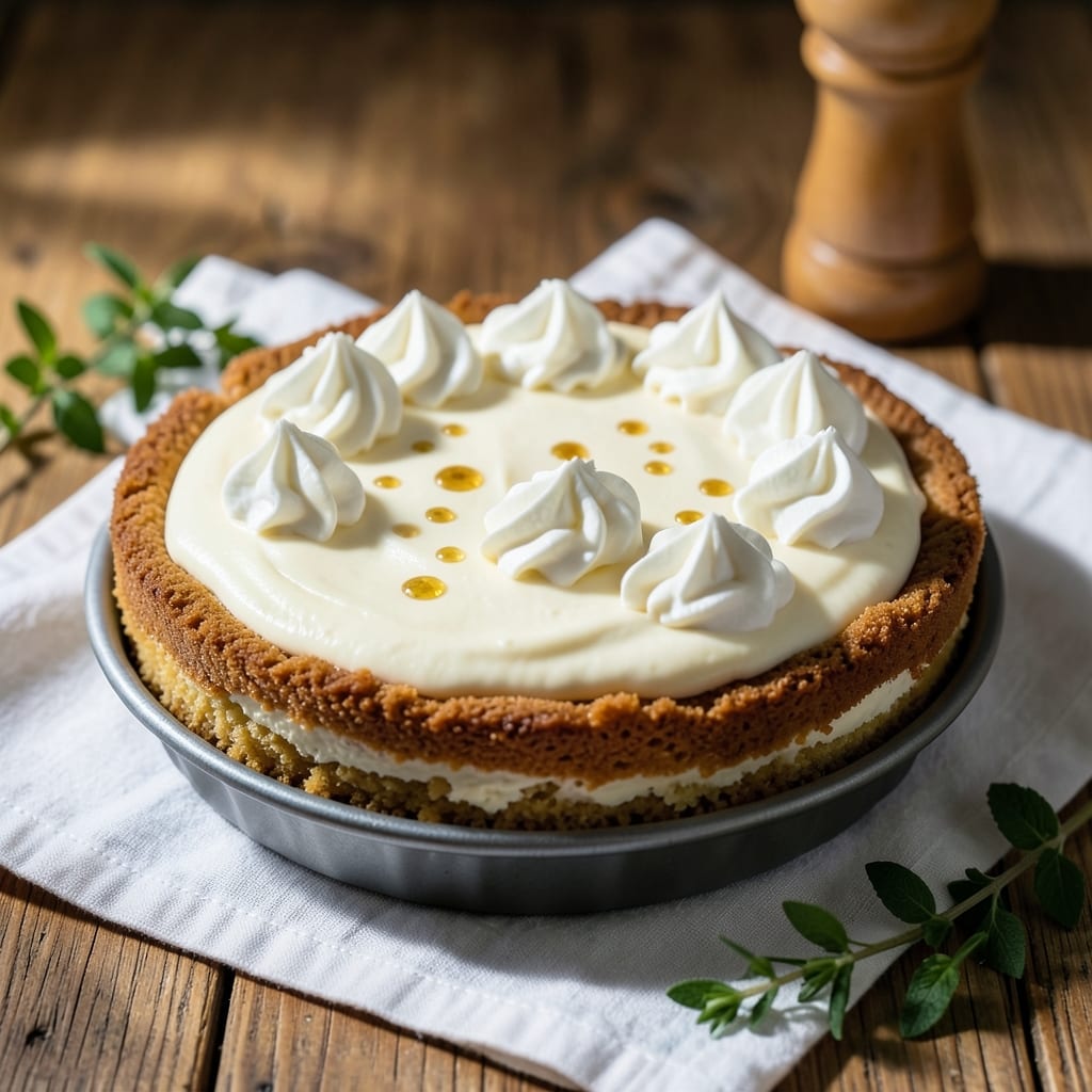 Baked Vanilla Cheesecake Recipe: No-Crack Crust and Silky Fill