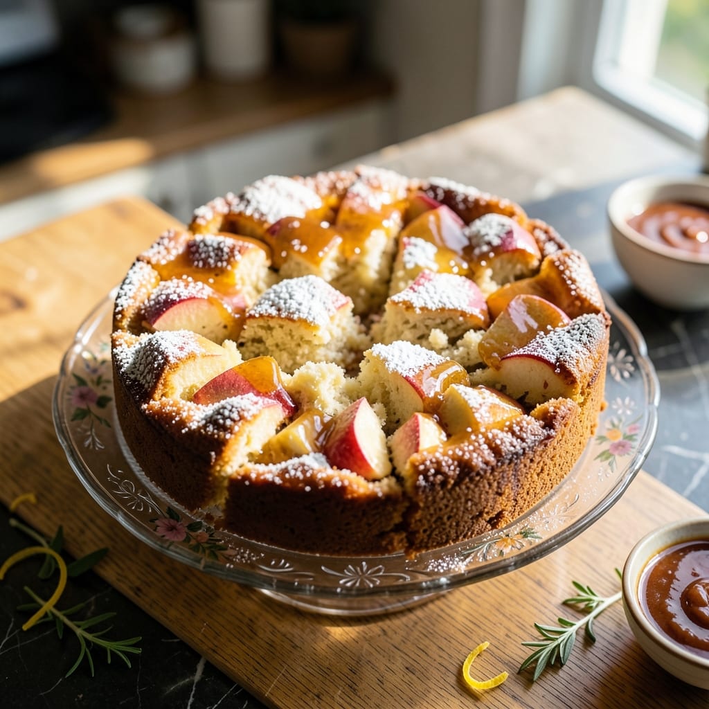 Apple Cake Recipe Without Eggs: Moist Layers Held Together by Applesauce Magic