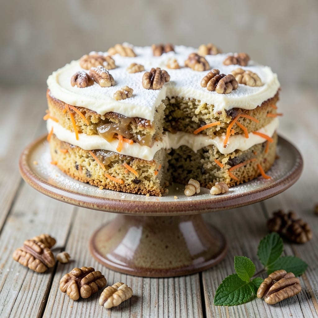 Banana Carrot Walnut Cake Recipe: Nutty Crunch and Spiced Moisture Balance