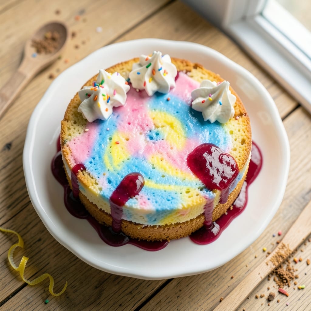Baked By Melissa Tie-Dye Cake Recipe: Psychedelic Swirls Without the Mess
