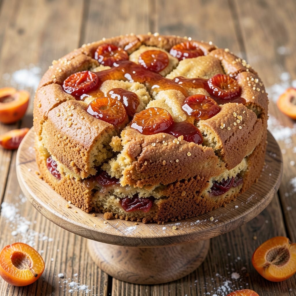 Apricot Fruit Cake Recipe: Moist Spice-Infused Layers With Caramelized Glaze