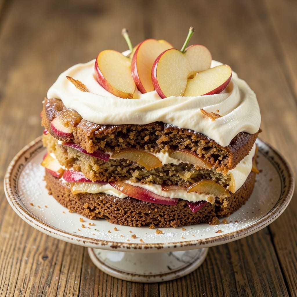 Apple Chip Cake Recipe: Crunchy Streusel Crown Over Spiced Apple Layers