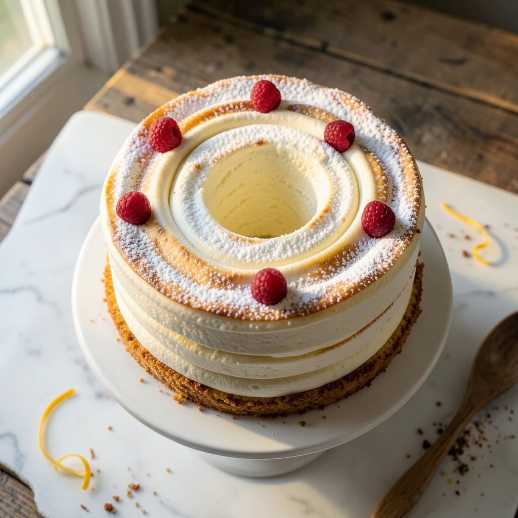 Angel Food Tunnel Cake Recipe: Light-as-Air Layers With Hidden Vanilla Magic