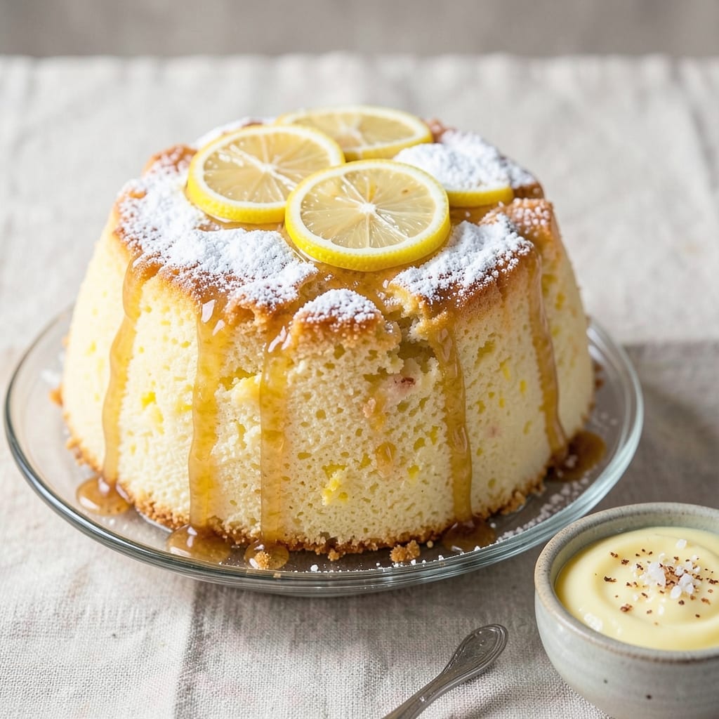 Baked Lemon Pudding Cake Recipe: Zesty Layers That Stay Moist for Days