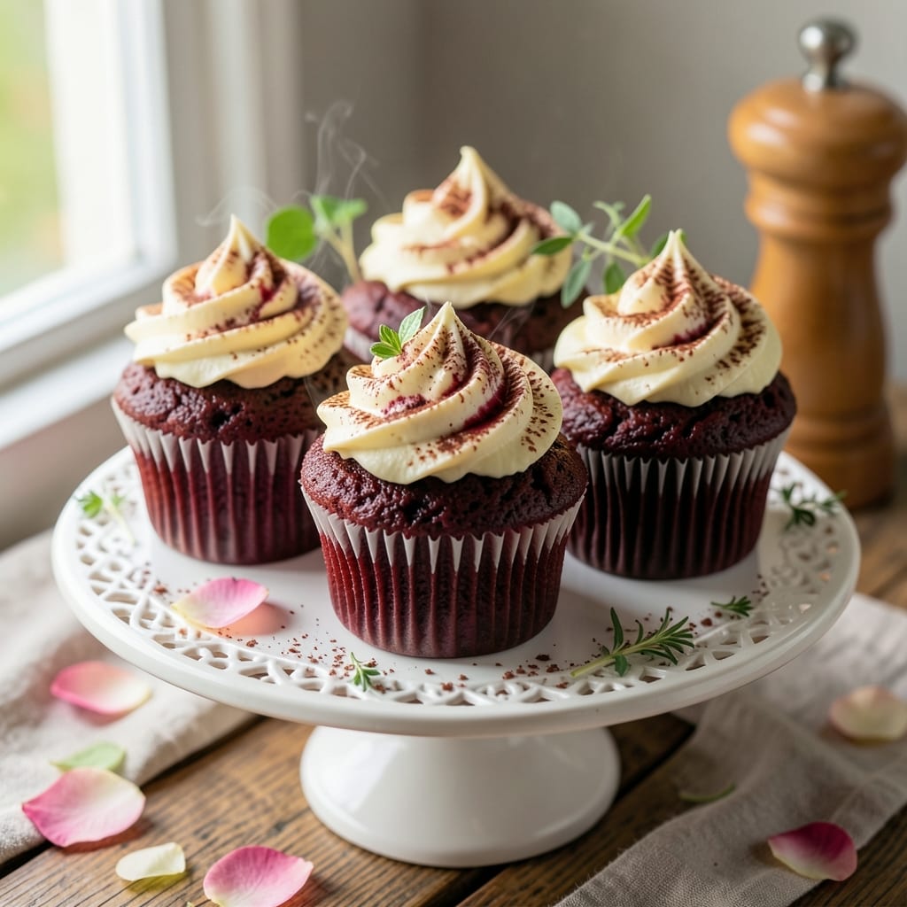 Authentic Red Velvet Cupcakes Recipe: Deep Cocoa Swirls and Cream Cheese Frosting