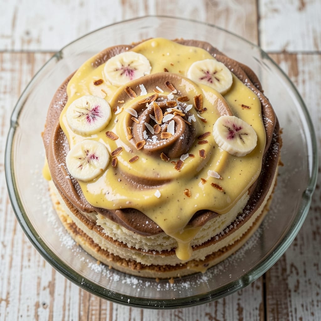 Banana Milkshake Cake Recipe: Swirled Creaminess With Frozen Banana Magic
