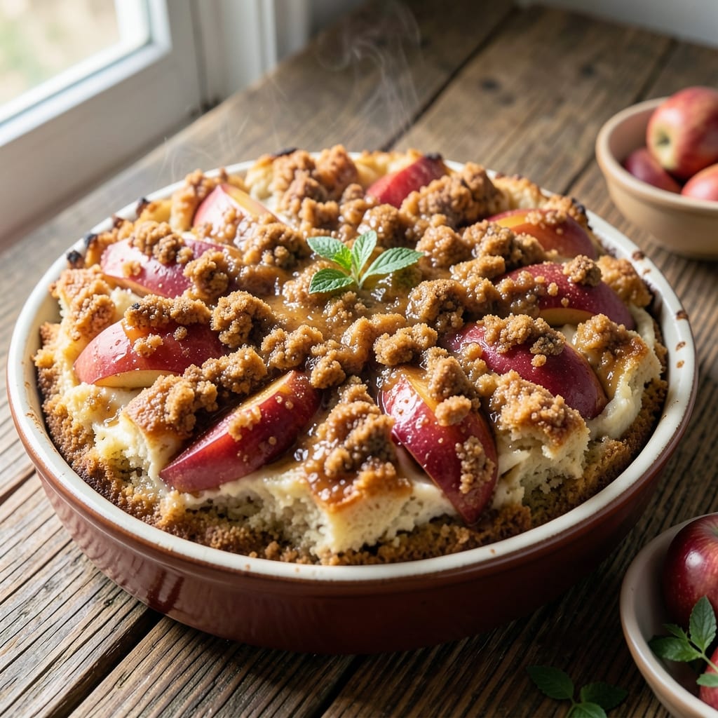 Apple Cinnamon Streusel Coffee Cake Recipe: Warm Spice Burst With Crunchy Top Every Bite