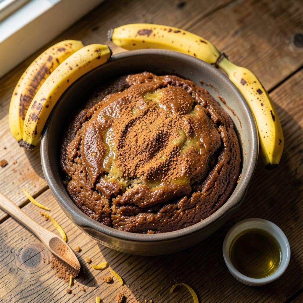 Banana Cake Recipe With Olive Oil: Moist Crumb and Nutty Depth in One Bowl