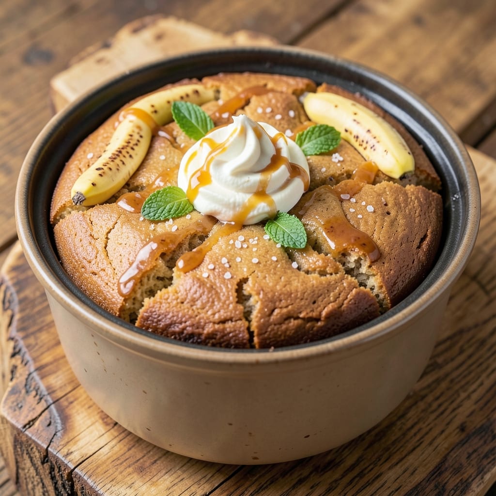 Banana Cake Recipe Using Rice Cooker: One-Pan Moisture with Golden Streusel Crown
