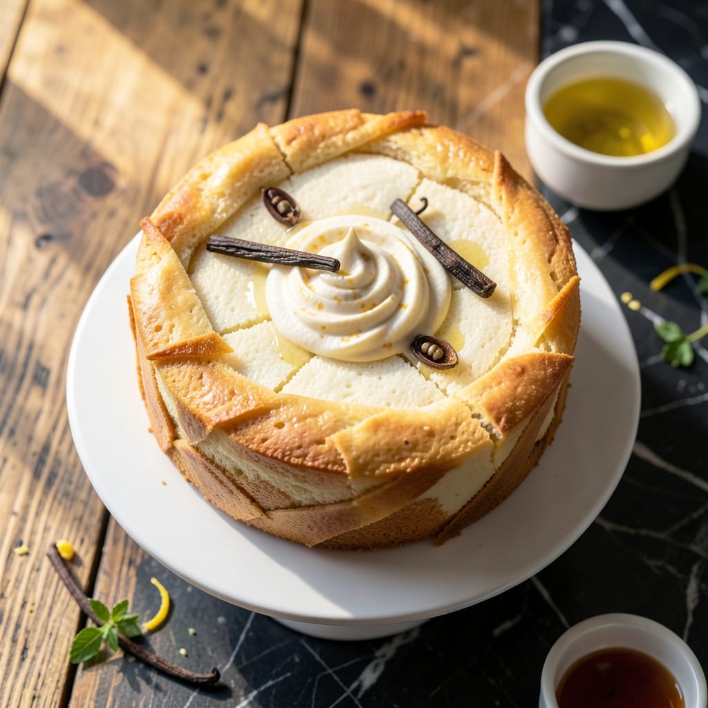 Asian Vanilla Sponge Cake Recipe: Fragrant Jasmine-Infused Layers