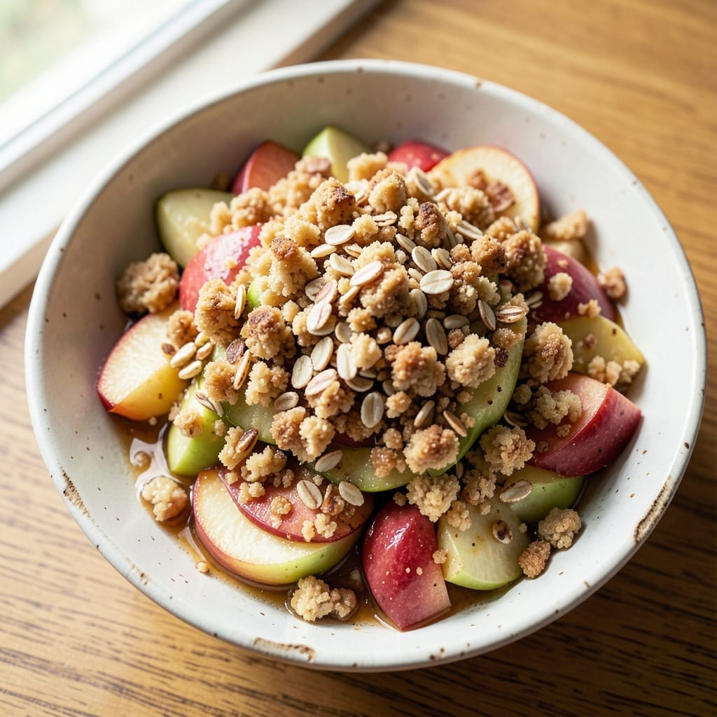 Apple Crisp Recipe Made With Yellow Cake Mix: One-Bowl Magic With Golden Streusel Crown
