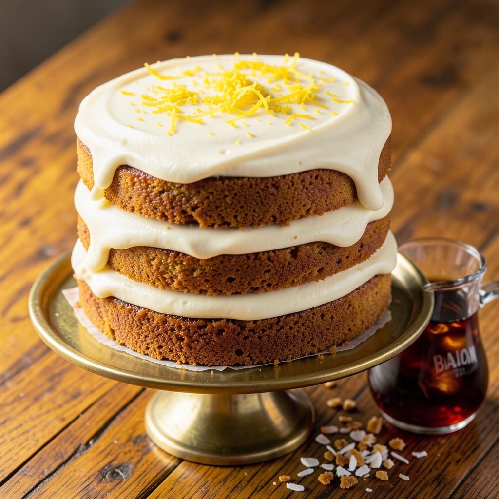Bajan Sponge Cake Recipe: Tropical Rum-Infused Lightness With Citrus Zest