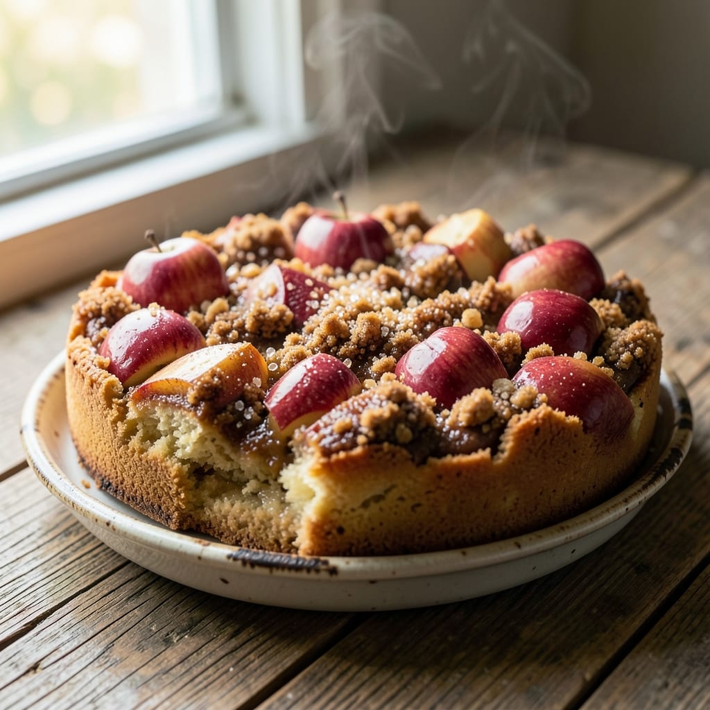 Apple Kuchen Cake Recipe: Spiced Apple Layers with Buttery Streusel Crown and Warm Cinnamon Infusion