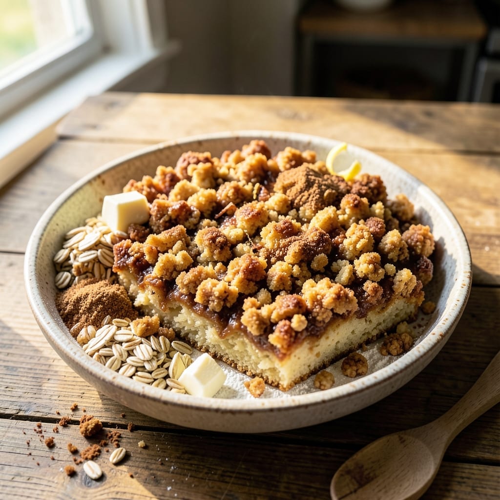 Apple Cake Topping Recipe: Buttery Streusel Crown That Stays Crunchy