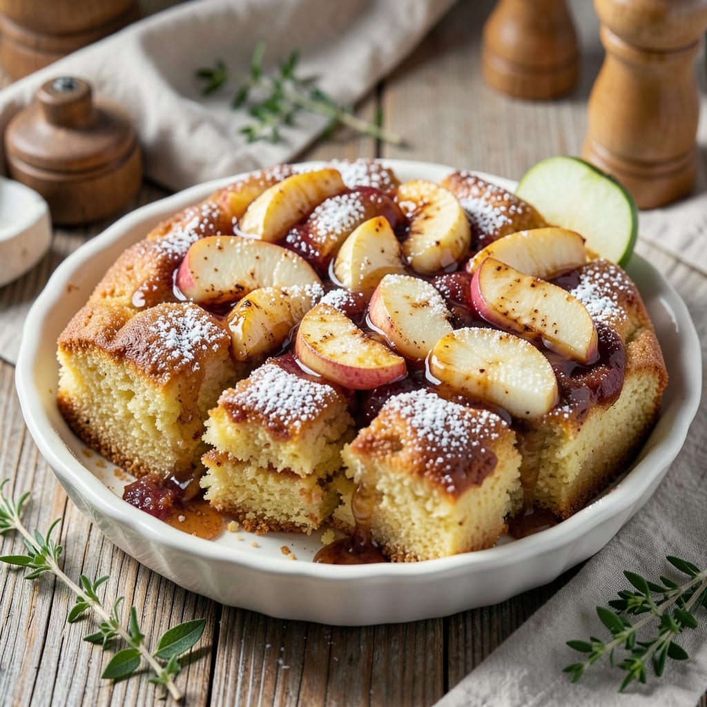 Apple Betty Recipe With Cake Mix: Warm Spice Streusel Crown Over Ultra-Moist Apple Layers